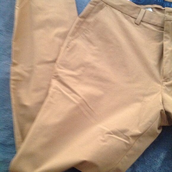 Vineyard Vines Men's 38x34 Brown Performance Breaker Pants - New With Tags - Picture 2 of 7